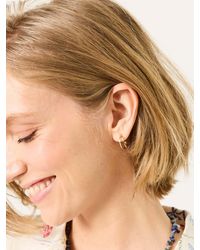 FatFace - Double Hoop Earrings - Lyst