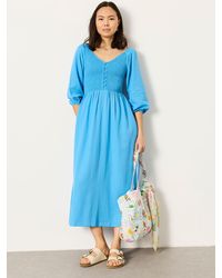 FatFace - Fatface Adele Petite Midi Dress - Lyst