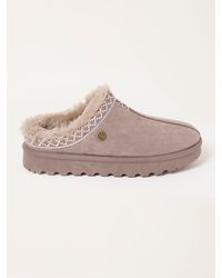 FatFace - Fatface Lyra Dark Mule Slippers - Lyst