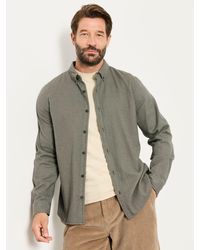 FatFace - Tadwick Long Sleeve Brushed Shirt - Lyst