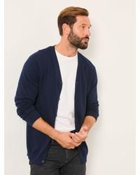 FatFace - Rye Knitted Button Cardigan - Lyst