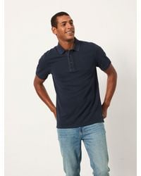 FatFace - Short Sleeve Pique Polo Shirt - Lyst