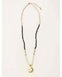 FatFace - Beaded Disc Necklace - Lyst