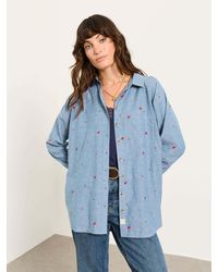 FatFace - Bessie Embroidered Check Shirt - Lyst