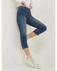 FatFace - Sway Capri Jeans - Lyst