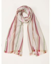 FatFace - Fatface Spice Trail Stripe Scarf - Lyst