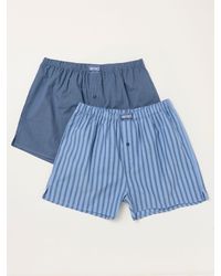 FatFace - 2 Pack Woven Boxers - Lyst