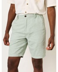 FatFace - Salcombe Linen Cotton Shorts - Lyst
