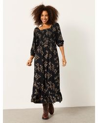 FatFace - Adele Petite Midi Dress - Lyst