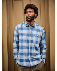 FatFace - Fatface Afton Long Sleeve Relaxed Fit Check Shirt - Lyst