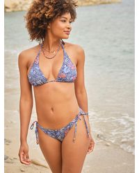 FatFace - Rue Tie Side Detail Floral Bikini Bottoms - Lyst