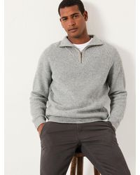 FatFace - Harwick Half Zip Neck Knitted Jumper - Lyst