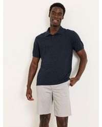 FatFace - Rye Knitted Polo Shirt - Lyst
