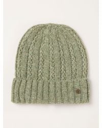 FatFace - Fatface Pointelle Beanie - Lyst
