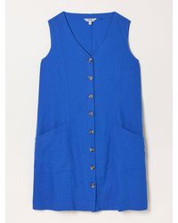 FatFace - Fatface Jena Petite Linen Dress - Lyst