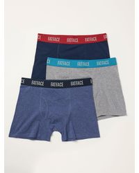 FatFace - Fatface 3 Pack Multi Plain Boxers - Lyst