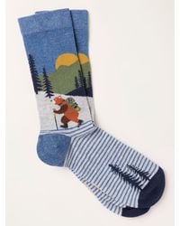 FatFace - Fatface Hiking Bear Socks - Lyst