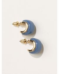 FatFace - Chunky Hoop Earrings - Lyst
