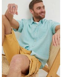 FatFace - Fatface Bugle Micro Check Shirt - Lyst