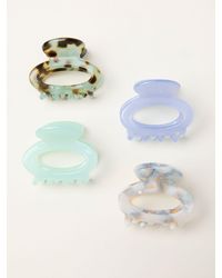 FatFace - Fatface 4 Pack Oval Clips - Lyst