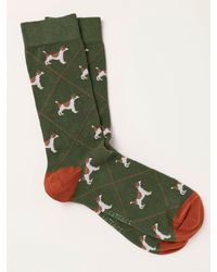 FatFace - Fatface Dog Argyle Socks - Lyst