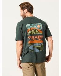 FatFace - Fatface Dark Horizon Graphic T-Shirt - Lyst