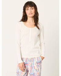 FatFace - Hattie Henley Pointelle Top - Lyst