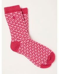FatFace - Fatface Super Soft Heart Socks - Lyst