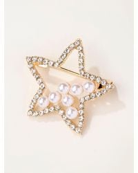 FatFace - Fatface Tone Star Brooch - Lyst