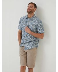 FatFace - Fatface Paddon Palm Print Shirt - Lyst