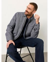FatFace - Fatface Zip Through Overshirt - Lyst