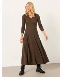FatFace - Polly Midaxi Jersey Dress - Lyst