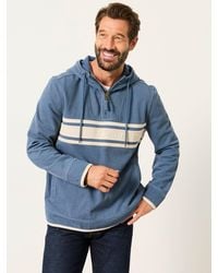FatFace - Airlie 100% Cotton Quarter Zip Hoodie - Lyst