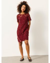 FatFace - Simone Petite Lace Dress - Lyst