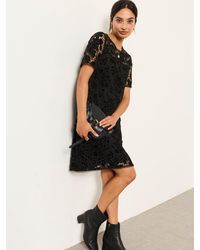 FatFace - Simone Petite Lace Dress - Lyst