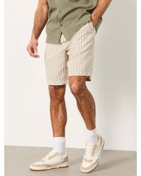 FatFace - Salcombe Linen Cotton Shorts - Lyst