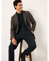 FatFace - Witley Wool Mix Houndstooth Check Blazer - Lyst