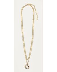 FatFace - Fatface Tone Layered Hoop Necklace - Lyst