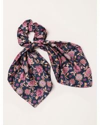 FatFace - Vintage Floral Tie Scrunchie - Lyst