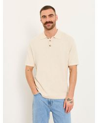FatFace - Fatface Portloe Knitted Polo Shirt - Lyst