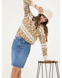 FatFace - Hattie Denim Skirt - Lyst