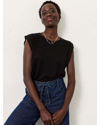 FatFace - Lou 100% Linen Tank - Lyst