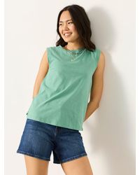 FatFace - Tia Jersey Tank - Lyst