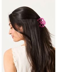 FatFace - Fatface Flower Wrapped Claw Clip - Lyst