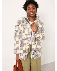 FatFace - Rosie Zip Through Fleece - Lyst