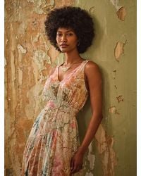 FatFace - Fatface V & A Fatface Maggie Regular Midi Dress - Lyst