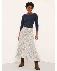 FatFace - Skye Midi Skirt - Lyst