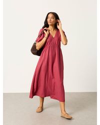 FatFace - Fatface Remi Regular Linen Dress - Lyst