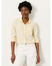 FatFace - Fatface Olivia 100% Linen Shirt - Lyst