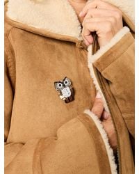 FatFace - Owl Brooch - Lyst